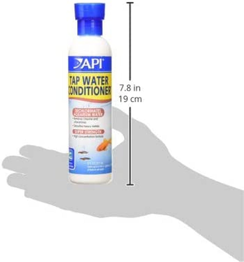 TAP Water Conditioner, Instantly Neutralizes Chlorine, Chloramines and Other Chemicals to Make Tap Water Safe for Fish, Highly Concentrated, Use When Adding or Changing Water and When Adding Fish