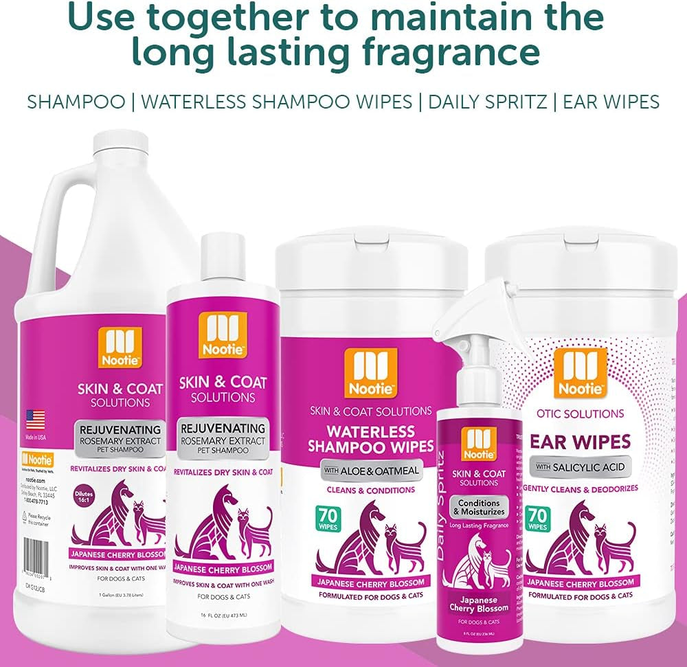 - Pet Shampoo for Sensitive Skin - Revitalizes Dry Skin & Coat - Natural Ingredients - Soap, Paraben & Sulfate Free - Cleans & Conditions