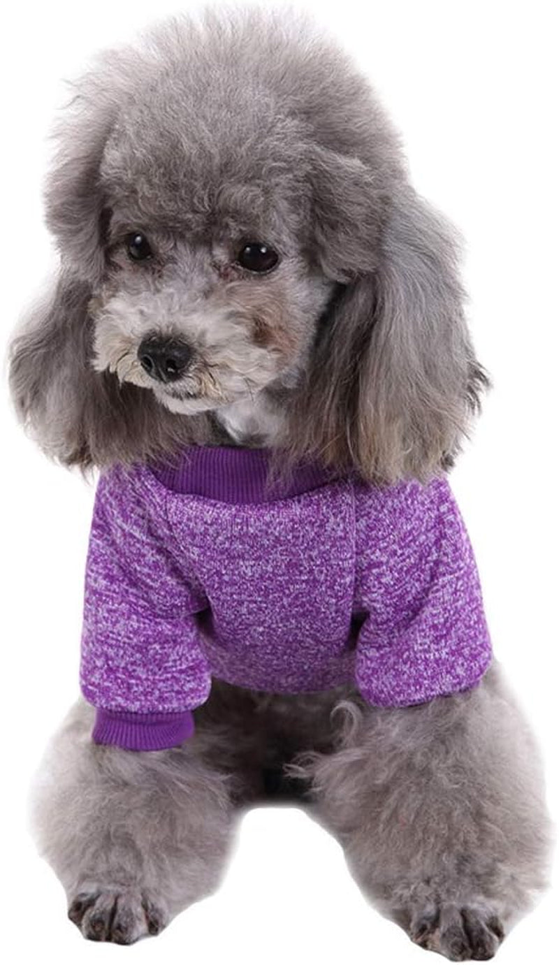 Pet Dog Sweater Warm Dog Pajamas Soft Cat Sweater Puppy Clothes Small Dogs Sweater Winter Doggie Sweatshirt